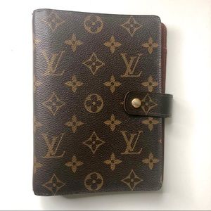LOUIS VUITTON MM MONOGRAM AGENDA Authentic Planner